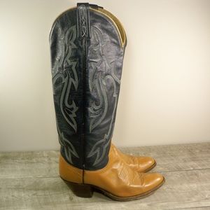 Vintage Dan Post Women's Cowgirl Boots Size 6.5